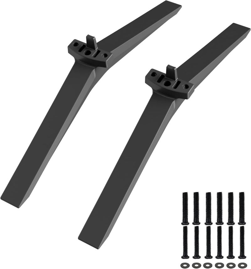 Maozhren TV Stand for LG TV Legs Replacement, for 75UQ9000PUD 70UP8070 70UQ7070ZUD 70UQ7590PUB 70UQ8000 75UP8070 75UQ8000 82UP8770 86UP8770 86UQ8000 86UQ7070, Only for LG 70" 75" 82" 86" TV Models We List - Image 1
